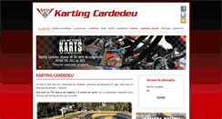 Desktop Screenshot of kartingcardedeu.com